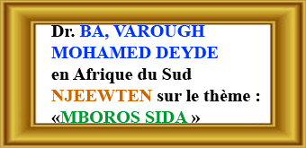 Dr BA VAROUGH MOHAMED DEYDE